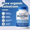 Peakvigor Organic Bovine Colostrum CapsulesImmune Support En1332Ss
