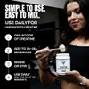 Vedge Vegan Creatine Powder Creatine Monohydrate Micronized Unflavored Creatine Powder Plant 30 Servings 5 G