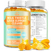 Oalse Liver Cleanse Detox & Repair Milk Thistle Gummies 60 Count 2000 Mg