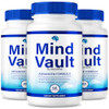 Nutravibe (3 Pack) Mind Vault Pills 180 Capsules 3 Pack