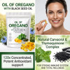 Woxma Oil Of Oregano Softgels With Carvacrol & Black Seed Oil 300 Softgels 6000Mg