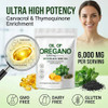 Woxma Oil Of Oregano Softgels With Carvacrol & Black Seed Oil 300 Softgels 6000Mg