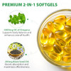 Xqdcicqu Oil Of Oregano Softgels 2 In 1 Oil Of Oregano 120 Count 6000Mg