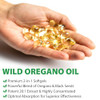 Xqdcicqu Oil Of Oregano Softgels 2 In 1 Oil Of Oregano 120 Count 6000Mg