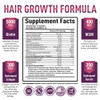 Purely Optimal Hair Growth Vitamins 60 Capsules