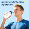Vitalharvest Electrolytes Powder Packets 6 Flavors Sugar Hydration Packets Electrolyte 36 Sticks