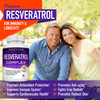 Toplux Resveratrol Supplement Antioxidant Complex 90 Capsules 1800 Mg