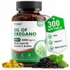 Pwerd Oil Of Oregano With Black Seed Oil Softgels4 In 1 300 Count