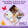 Wellements Baby Organic Vitamin D Drops For Infants & Toddlers (90 Day 400 Iu