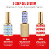 Daisy Dnd Dnd Gel Polish Set Coquette Collection Uv/Led Gel Polish And Air Dry Nail Lacquer Matching Chip- Polish Duo 107 Periwinkle Tides 0.5 Fl Oz