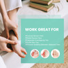 Welnove Upgraded Gel Toe Separators Aloe Vera Extract Infused Silicone Pinky Toe Spacers For Straightening Overlapping Toes Calluses Bunion Corrector For Men And Women (Small Clear) 8-Pack