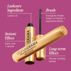Grande Cosmetics Grandedrama Intense Thickening Black Mascara With Castor Oil Volumizing Conditioning Buildable Formula ( ) 0.32 Oz