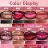 Hosaily Lip Combo 2 In 1 Dual-Ended Lip Liner Lipstick & Gloss Kit Nude Beige Glow Juicy Lip Mirror Effect Velvet Matte Lip Liner Smooth Buildable Glass Quick Fuller Lip Plumping Set For Women01
