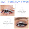 Focallure Glittering Liquid Eyeshadow Quick-Drying Crease Resistant Creates High-Impact Shimmer Diamond Glow Eye Looks Precise Applicator 05 Champagne Shimmer