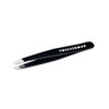 Tweezerman Mini Slant Tweezer - Tweezers For Eyebrows Travel Tweezers For Eyebrows Facial Hair (Dusted Onyx)