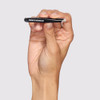 Tweezerman Mini Slant Tweezer - Tweezers For Eyebrows Travel Tweezers For Eyebrows Facial Hair (Dusted Onyx)