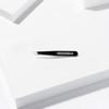 Tweezerman Mini Slant Tweezer - Tweezers For Eyebrows Travel Tweezers For Eyebrows Facial Hair (Dusted Onyx)