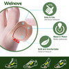 Welnove Bunion Cushions Pad - Fabric Toe And Foot Bunion Protector Pads Bunion Relief Pads For Reduce Rubbing Callus Chafing Friction -Strong Adhesive Stay In Place 36 Ct