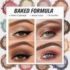 Ucanbe Baked Eyeshadow Palette With Brushes Makeup Set 16 Color Natural Nude Matte Shimmer Metallic Eye Shadow Make Up Pallet For Women Girls High Pigmented Long Lasting Waterproof 15Pcs