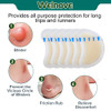 Welnove Blister Pads Adhesive Heels Blister Cushioned Bandages For Blister Prevention Blister Gel Guard Hydrocolloid Pads Heel Protection Pad For Men And Women 14 Packs