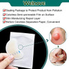Welnove Blister Pads Adhesive Heels Blister Cushioned Bandages For Blister Prevention Blister Gel Guard Hydrocolloid Pads Heel Protection Pad For Men And Women 14 Packs