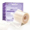 Welnove Hydrocolloid Roll For Wound Care - Hydrocolloid Patch Bandages With Self-Adhesive Ultra Absorbent For Burn Blister Acne Care Add Lavender Essential Oil 2.5In X 16Ft Cut To Fit