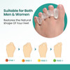Welnove Toe Separators - Toe Spacers For Women Men To Correct Bunion Toe Straighteners For Plantar Fasciitis Hammertoes Relieve Feet Pain Foot Alignment - S 2 Pairs
