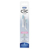 Oral-B Clic Toothbrush Sensitive Clean Brush Heads White 2 Count