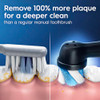Oral-B Rechargeable Electric Toothbrush Io2 3 Cleaning Modes Automatic Pressure Sensor To Protect Gums Dark Blue
