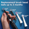Oral-B Rechargeable Electric Toothbrush Io2 3 Cleaning Modes Automatic Pressure Sensor To Protect Gums Dark Blue
