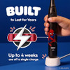 Oral-B Io Kids Limited Rechargeable Electric Powered Toothbrush Spiderman With 1 Gentle Care Brush Head - Automatic Pressure Sensor To Protect Gums - 3 Cleaning Settings - 2 Min Music Timer