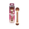 Real Techniques Cherry On Top It S All Blush Brush Dual-Ended & Multipurpose Makeup Brush For Powder Liquid & Cream Blush Synthetic Bristles Vegan & Cruelty- Face Brush 1 Count