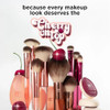 Real Techniques Cherry On Top It S All Blush Brush Dual-Ended & Multipurpose Makeup Brush For Powder Liquid & Cream Blush Synthetic Bristles Vegan & Cruelty- Face Brush 1 Count