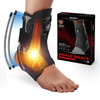 Welnove Ankle Brace Metal Support For Men & Women Prevention Of Sprained Ankles With Metal Springs Ankle Support For MenComfortable Compression & Breathable Design Injury Recovery(1 UnitL)