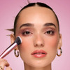 Real Techniques Cat Paw Blush Brush Liquid & Cream Blush Makeup Brush Unique Paw Shape For Lifted Natural Color Soft Ultraplush Blending Bristles Cruelty- 1 Count