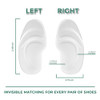 Welnove Gel Ball Of Foot Cushions - Welnove Metatarsal Pads Women Non-Slip Forefoot Cushion Shoes Inserts For Foot Pain Relief Comfort Shock Absorption & All-Day Wear In Sandals High Heels Flats 4 Pairs