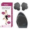Welnove High Heels Comfort Pads For SoleShoe Sole Protector Grips For HeelsNon-Slip & Shock Absorbing Shoe Cushion Pads All Day Comfort Foot Insert To Prevent Feet Sliding- Black 1 Pairs