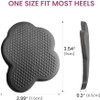 Welnove High Heels Comfort Pads For SoleShoe Sole Protector Grips For HeelsNon-Slip & Shock Absorbing Shoe Cushion Pads All Day Comfort Foot Insert To Prevent Feet Sliding- Black 1 Pairs