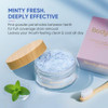 Bodyaccel Teeth Whitening Powder Upgraded Probiotic Pearl Whitening Tooth Powder Fluoride- Toothpaste For Coffee & Tea Stain Removal 360 Clean Teeth Fresh Breath