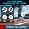 Welnove Afo Foot Drop Brace Adjustable Lightweight Ankle Support Keeps Foot At 90 Dorsiflexion Relieves Drop Foot Achilles Tendonitis Ankle Sprain