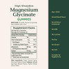 Nature's Bounty High Absorption Magnesium Glycinate Gummies Magnesium Per Serving Whole Body Health No Stick Gummy Peach Mango Flavor Vegetarian & Gluten /30 Servings 100 Mg 60 Count