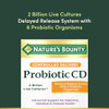 Nature's Bounty Probiotic Controlled Delivery Dietary Supplement Delivers Friendly Bacteria To Digestive And Immune Systems 30 Caplets