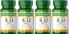 Nature's Bounty Vitamin B-12 500 Mcg 100 Ea ( ) Pack Of 4