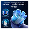 Oral-B Ultimate Clean Genuine White Brushes Set Of 8 Deep Brushing Dental Plaque Removal Round Brush For Oral B Io Electric Brushes