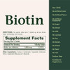 Nature's Bounty Biotin 1000 Mcg Vitamin Supplement Tablets 100 Ea ( ) Pack Of 2