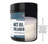 Left Coast Performance 32oz Premium MCT Oil and 16oz Unflavored MCT + Collagen Powder