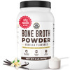 Left Coast Performance Vanilla Bone Broth Protein Powder From Grass Fed Beef - Non-GMO Ingredients Gut-Friendly Low Carb Dairy Free Protein Powder - Natural Collagen Source For Joint Support - Keto Friendly 32oz
