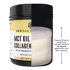 Left Coast Performance Keto Vanilla MCT Collagen Powder and Keto Unflavored MCT Collagen Powder