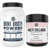 Left Coast Performance 2lb Pure Bone Broth and 1lb Multi Collagen Powder