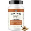 Left Coast Performance Beef Organ Supplement for Women + Organic Beef Liver Capsules - Organic Nutrient Dense Superfood for Overall Energy Health & Wellness - No Fillers Freeze Dried Supplements